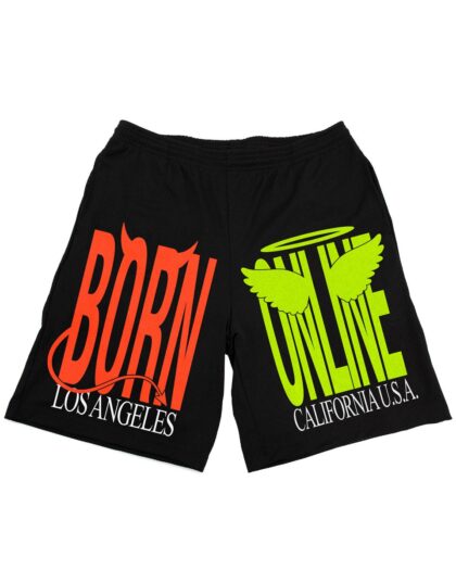 Born X Raised + Online Ceramics "Angel and Devil" Shorts