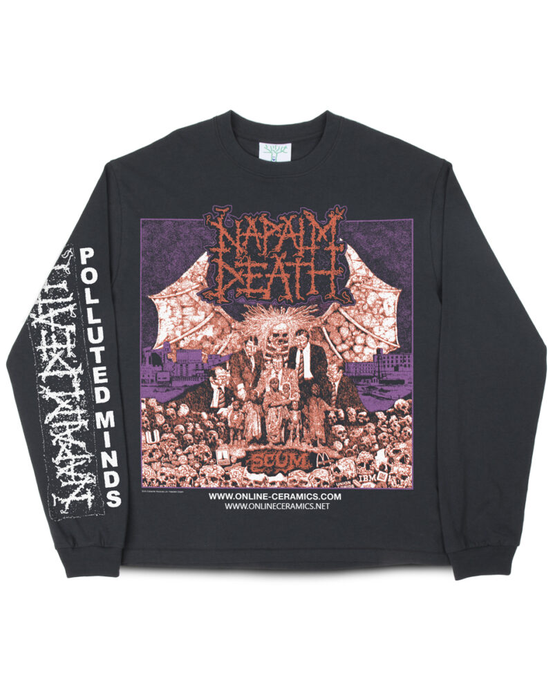 Online Ceramics Sun Polluted Minds Long Sleeve T-Shirt