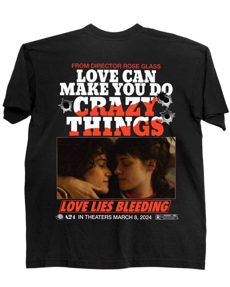 Online Ceramics Love Can Make You Do Crazy Things Tee - Image 2