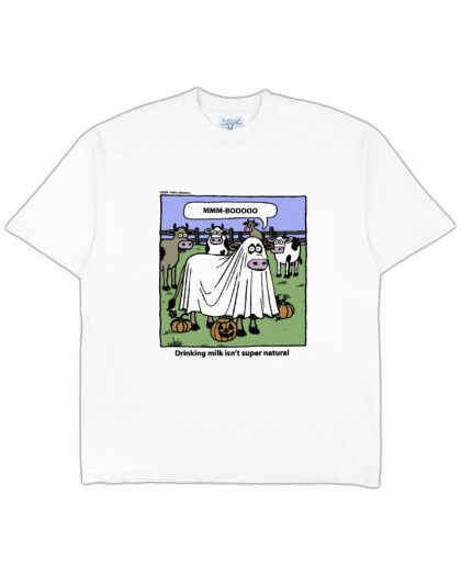 Online Ceramics Drinking Milk Isn't Super Natural Tee